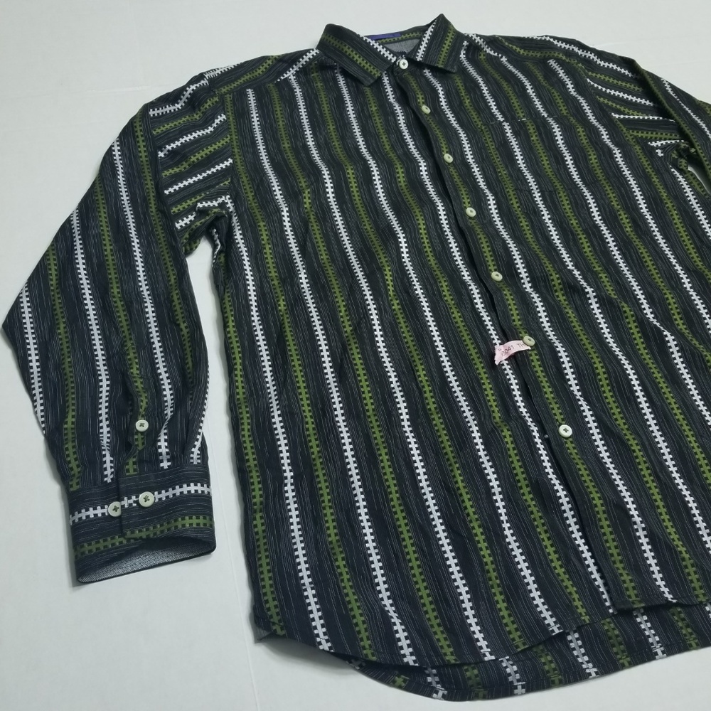 Tommy Bahama Long sleeve striped shirt - Picture 2 of 8